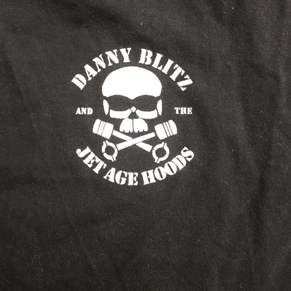Danny Blitz Band Tee Cropped - Picture 3 of 4